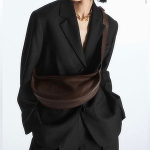 COS swing cross body bag brown